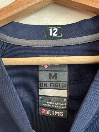 2010s Seattle Seahawks Russel Wilson Nike Home Jersey (M)