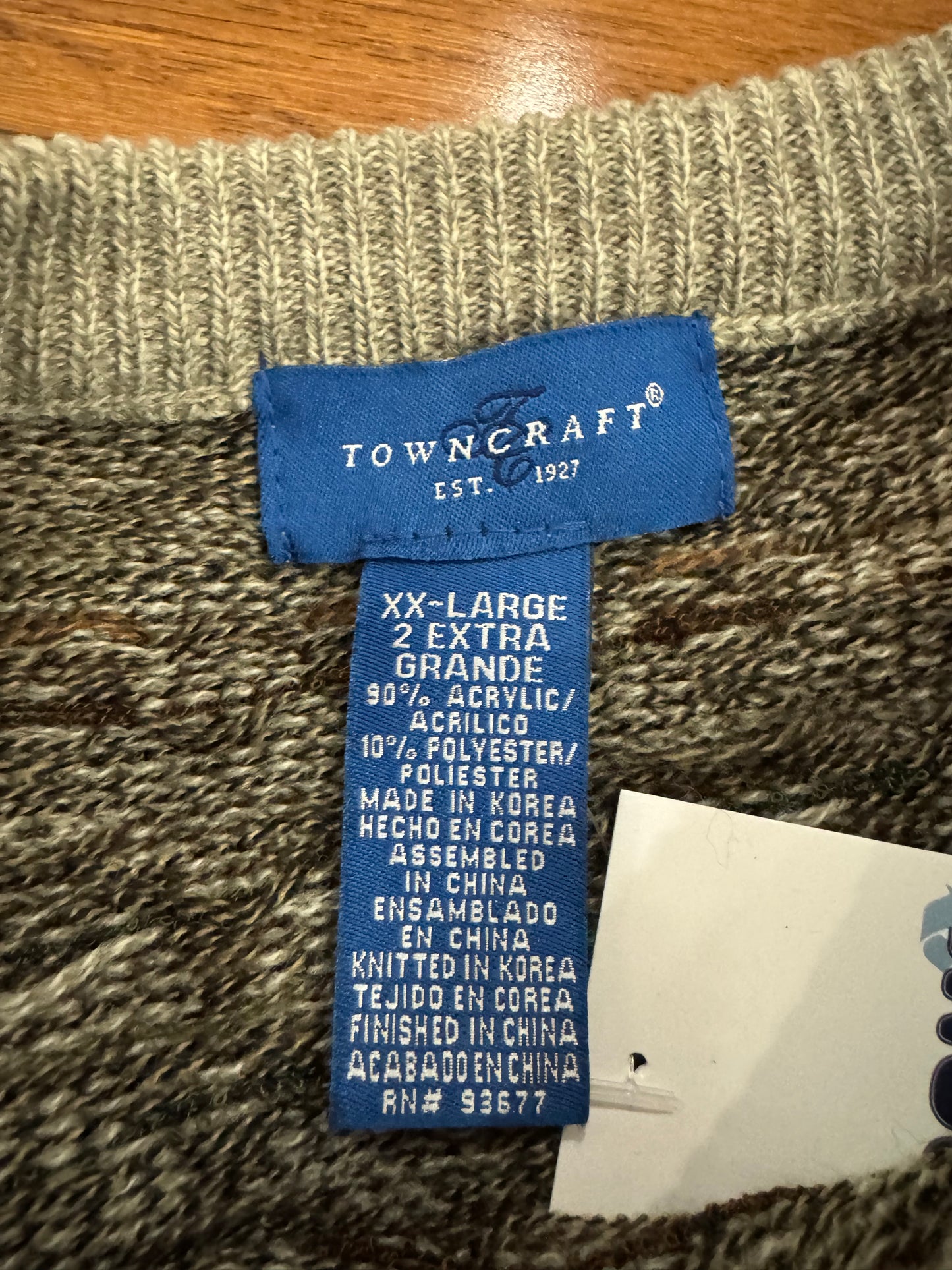 90s Towncraft Beigie Sweater (XXL)