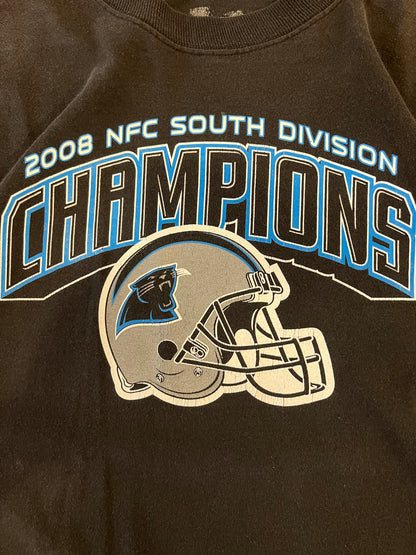 2008 Carolina Panthers NFC South Champs Tee (L)