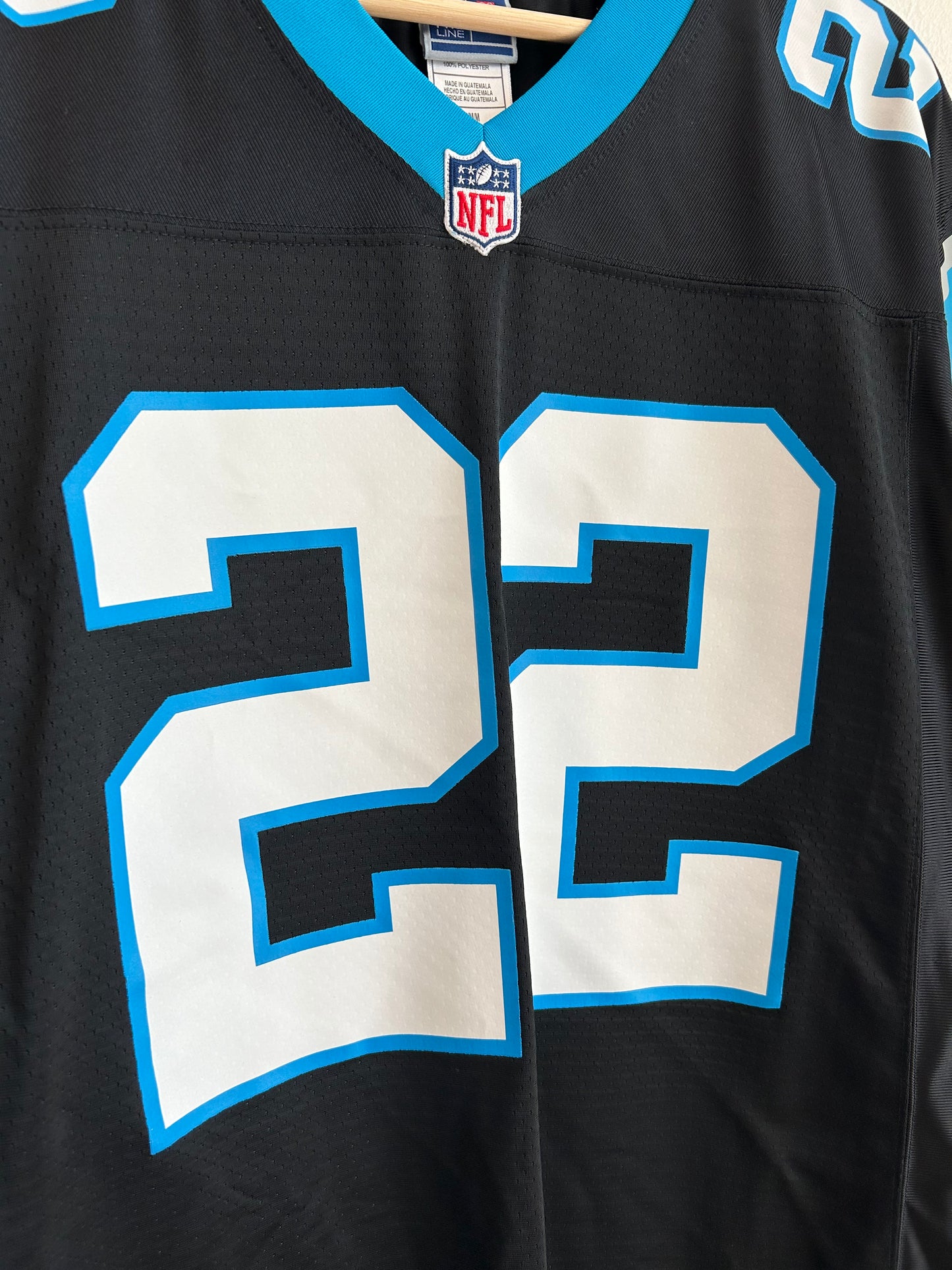 2010s Carolina Panthers Chirstian McCaffery Pro Line Jersey (M)