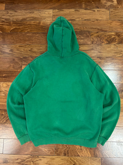00s Nike Green Distressed Hoodie (L)