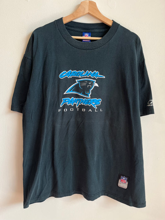 00s Carolina Panthers Football Cat Scratch Tee (L)