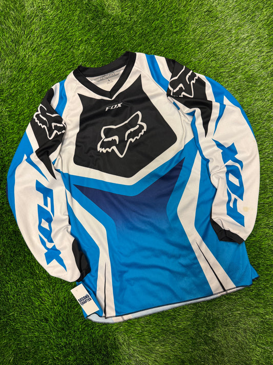 Fox Racing Motocross Blue Jersey (L)