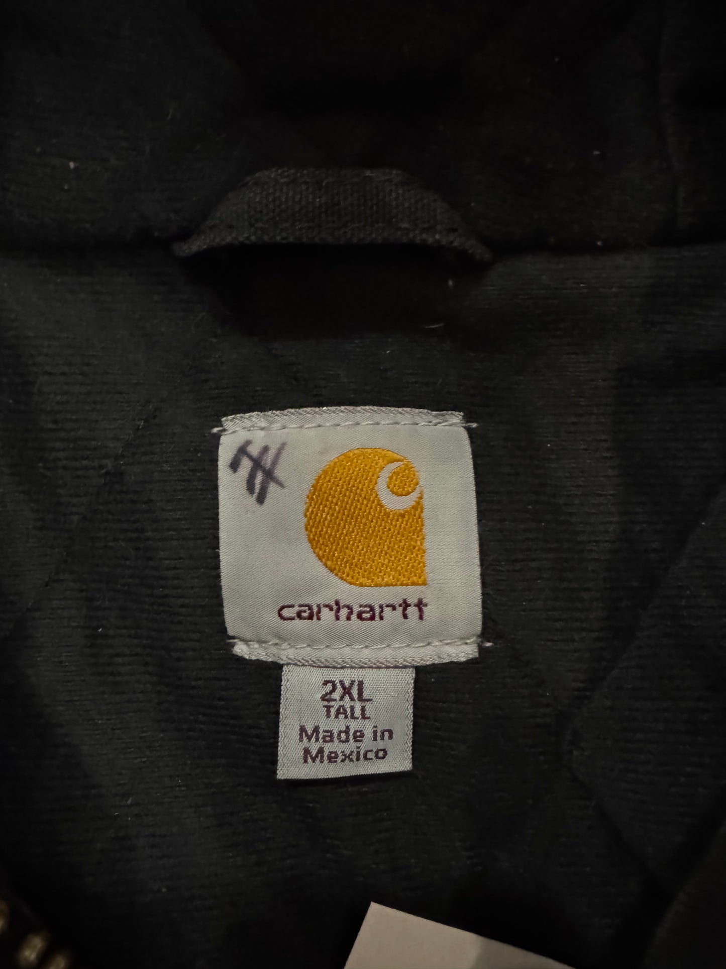 2014 Carhartt Faded Black Jacket (XXL)