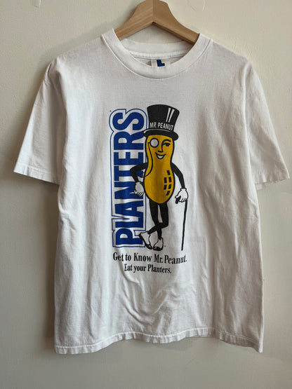 90s Mr. Peanut Planters Vintage Promo Tee (L)