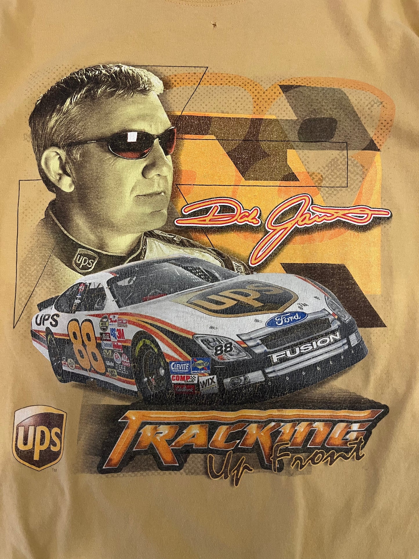 00s UPS Dale Jarrett Nascar Tee (XL)