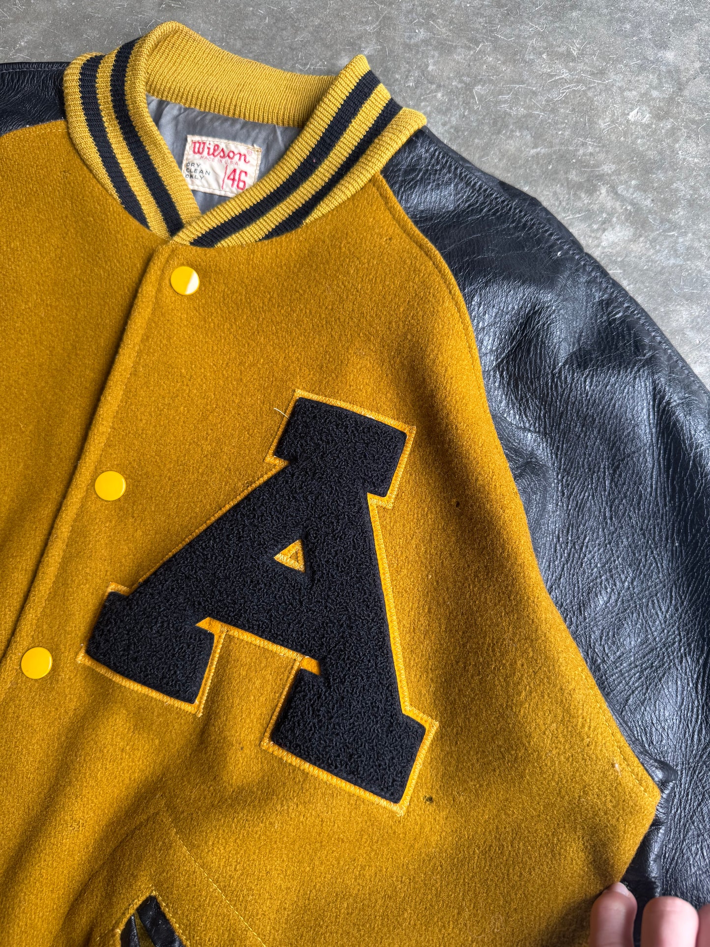 1950s Appalachian State Wilson Letterman True Vintage App State Varsity Jacket (M)