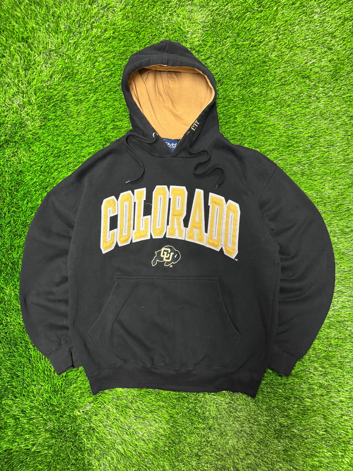 Y2K Colorado University Embroidered OVB Hoodie (S)