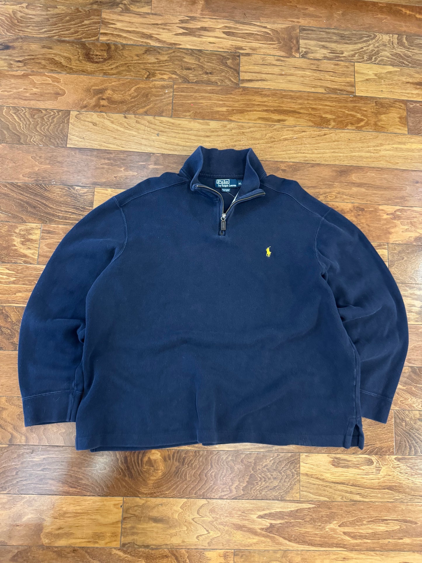 00s Polo Ralph Lauren Essential Navy Quarter Zip (XL)
