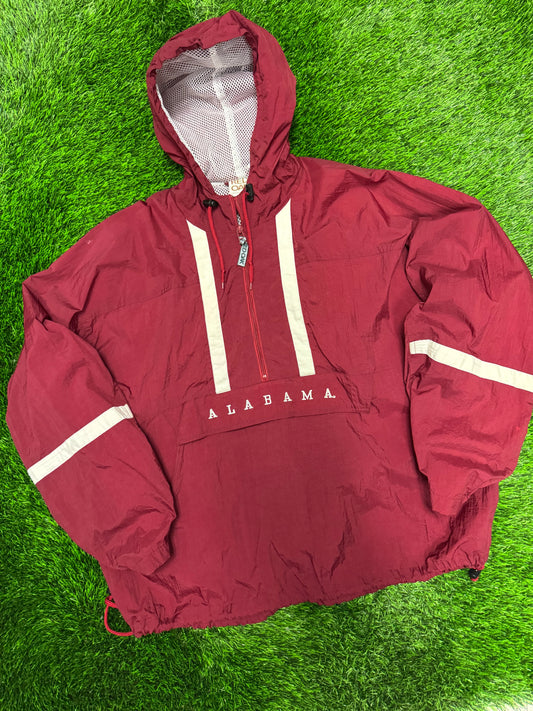 90s University of Alabama Red Oak Windbreaker (XL)