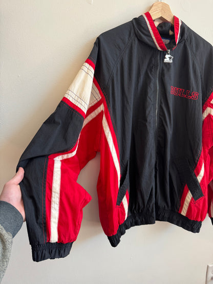 90s Chicago Bulls NBA Starter Windbreaker (L)
