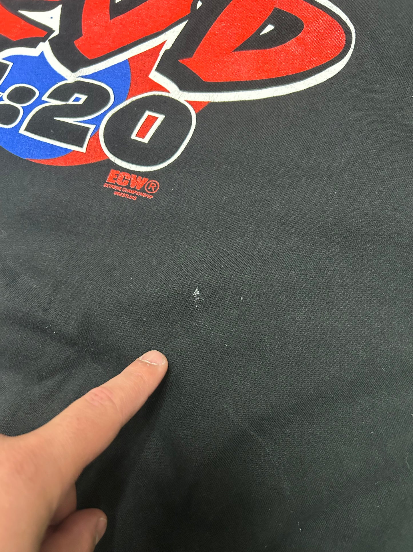 90s Ron Van Dam RVD 4:20 ECW Extreme Championship Wrestling Vintage Grail Tee (XL)