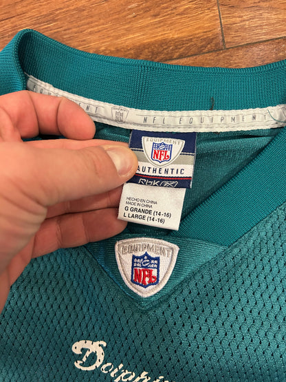 00s Miami Dolphins Jason Taylor #99 NFL Jersey (Youth L)