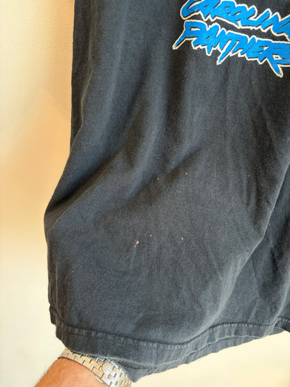 2003 Carolina Panthers Conference Champions Black Tee (L)