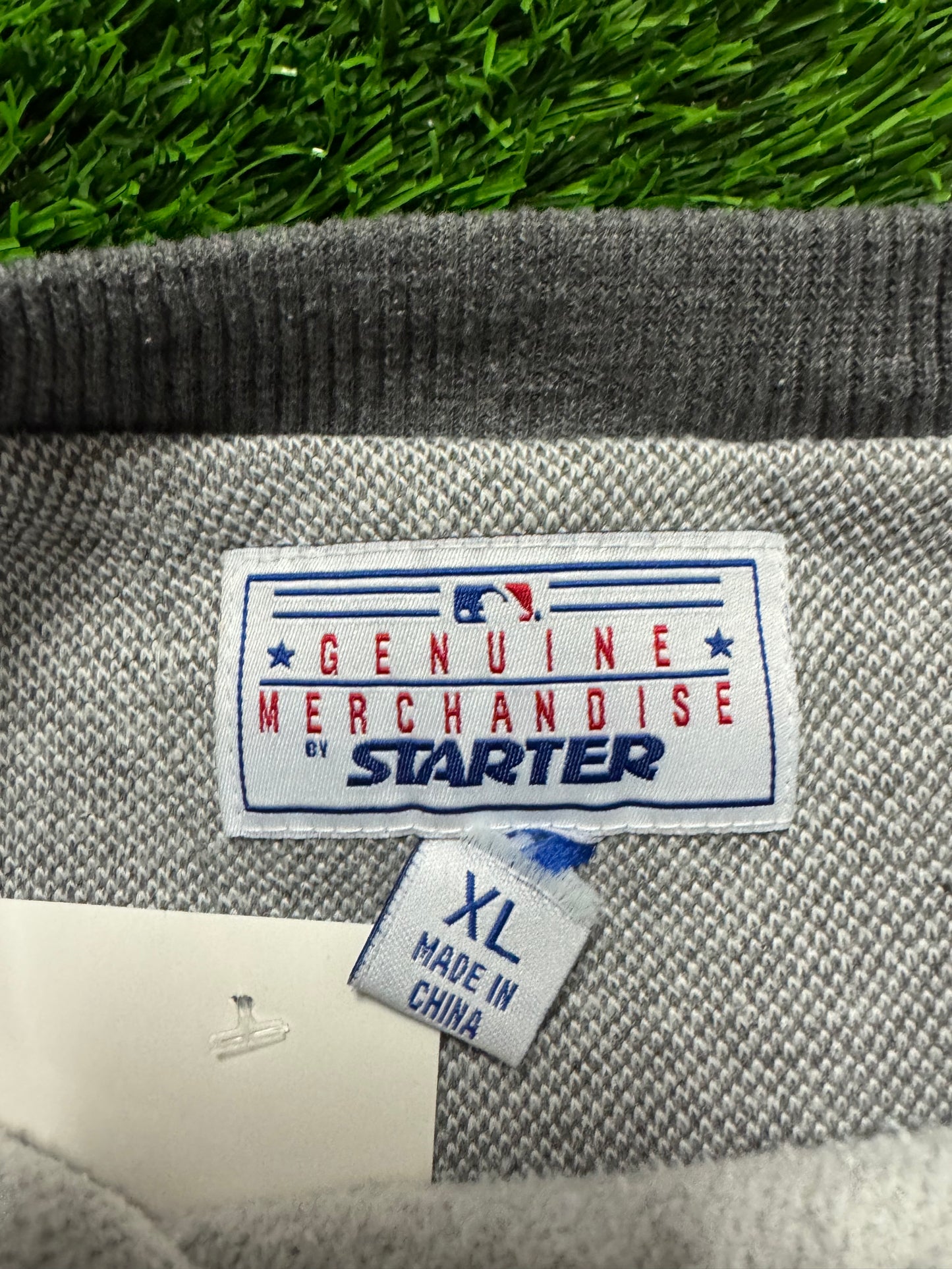 90s Cleveland Indians Starter Essential Grey Crewneck (XL)