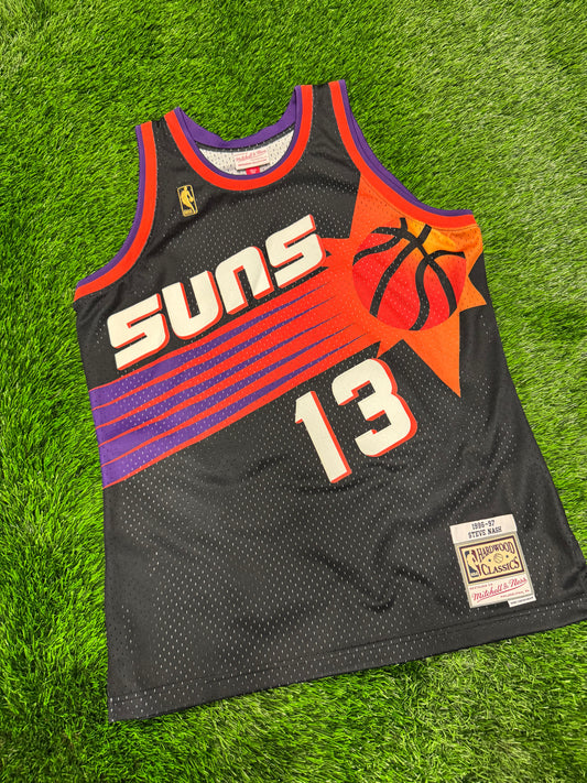 Mitchell & Ness Hardwood Classics Phoenix Suns Steve Nash #13 "Sunburst" NBA Jersey (L)