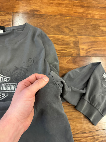 00s Harley Davidson Daytona Charcoal Long-Sleeve (XL)