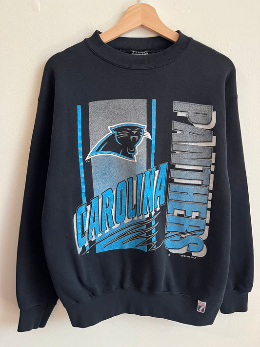 1994 Carolina Panthers Logo 7 Spell Out Crewneck (M)