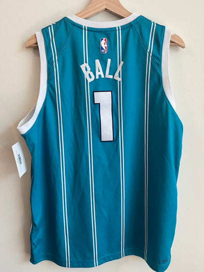 2022 Charlotte Hornets LaMelo Ball Icon Edition Jersey (Youth XL)