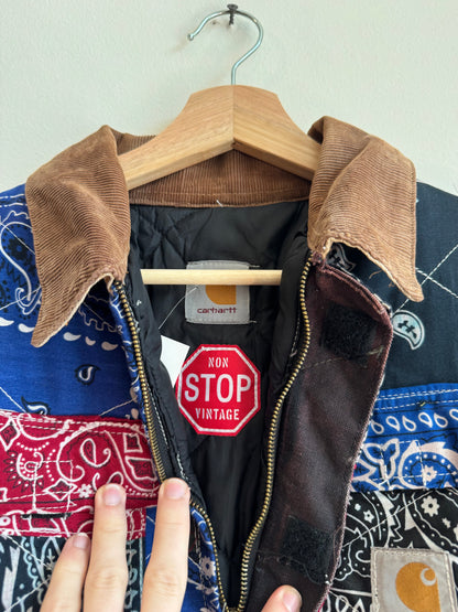00s Carhartt Bandana Rare Jacket (S)