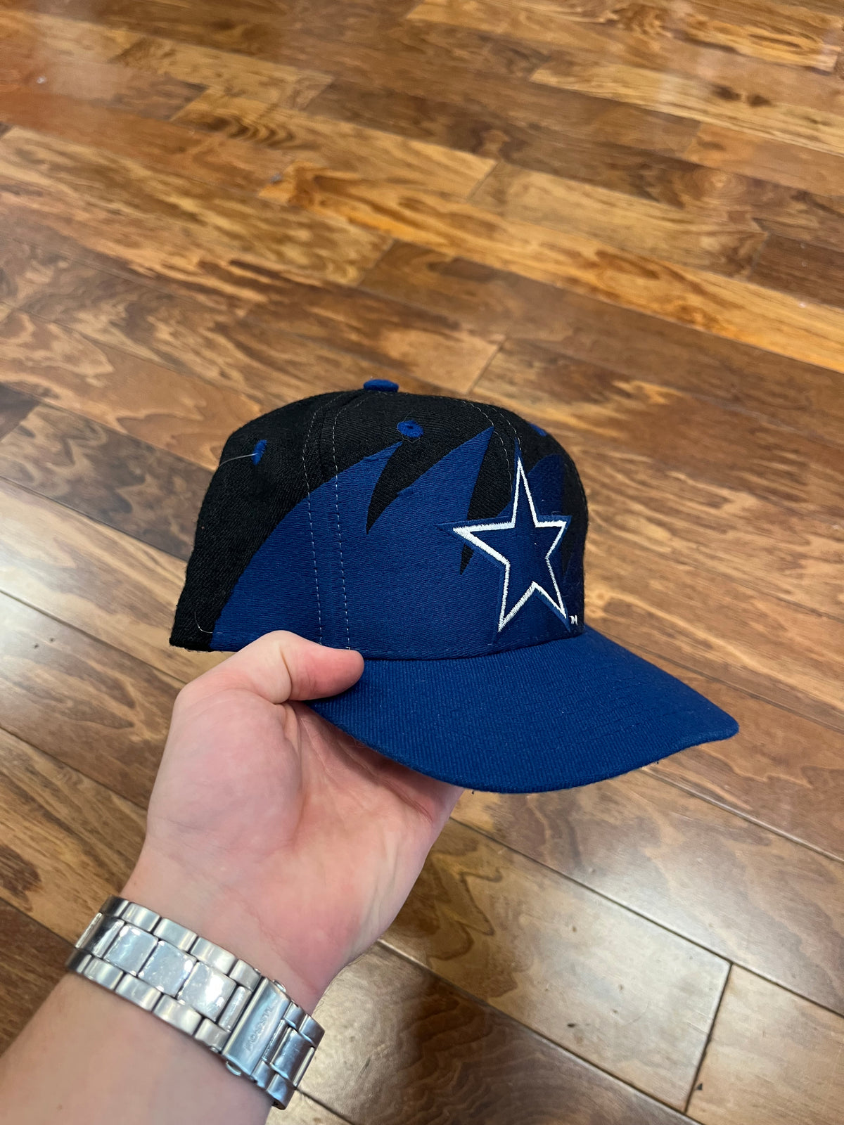 90s Dallas Cowboys Shark Tooth Logo Athletic Hat (OS)
