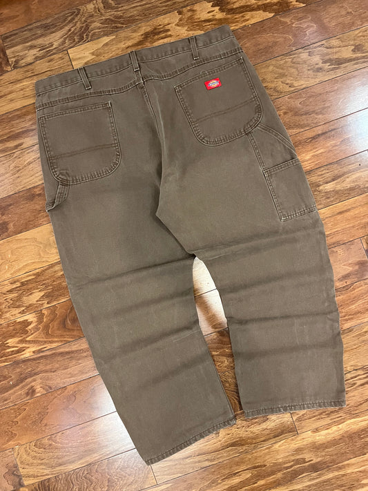 00s Dickies Mocha Red Tab Workwear Pants (42 x30)