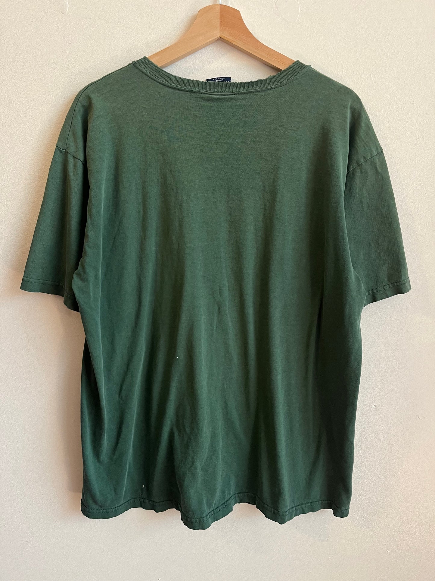 90s UNCC Charlotte Faded Galt Sand Tee (L)