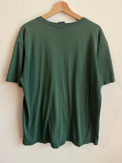 90s UNCC Charlotte Faded Galt Sand Tee (L)