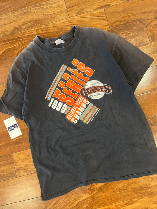 1989 SF Giants World Series Faded Tee (XL)