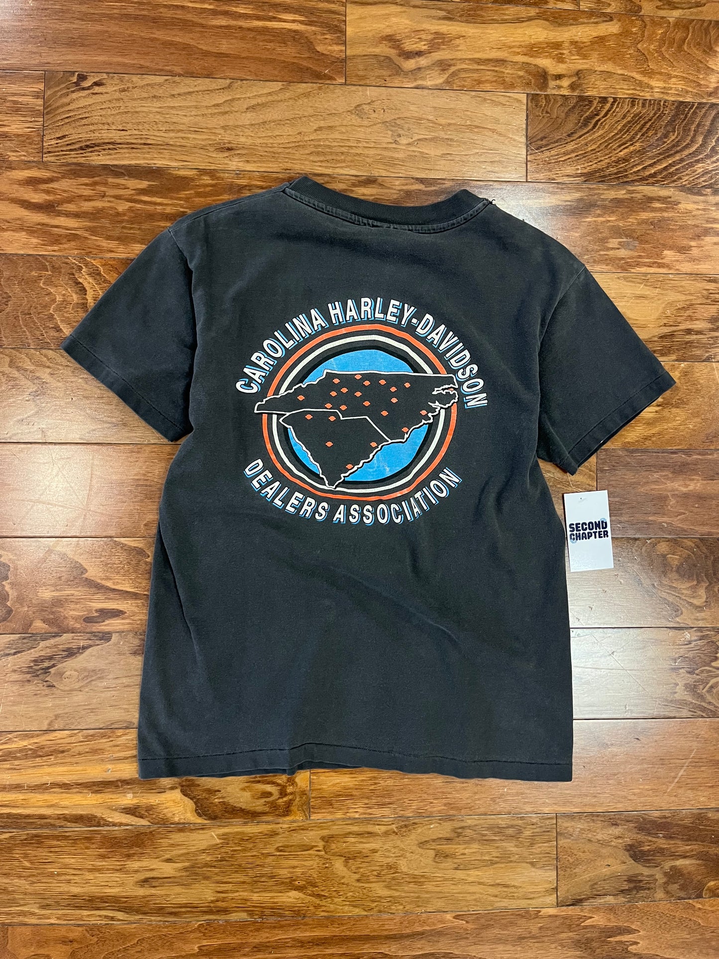 90s Harley Davidson 55th Beach Rally Graphic Tee (M)