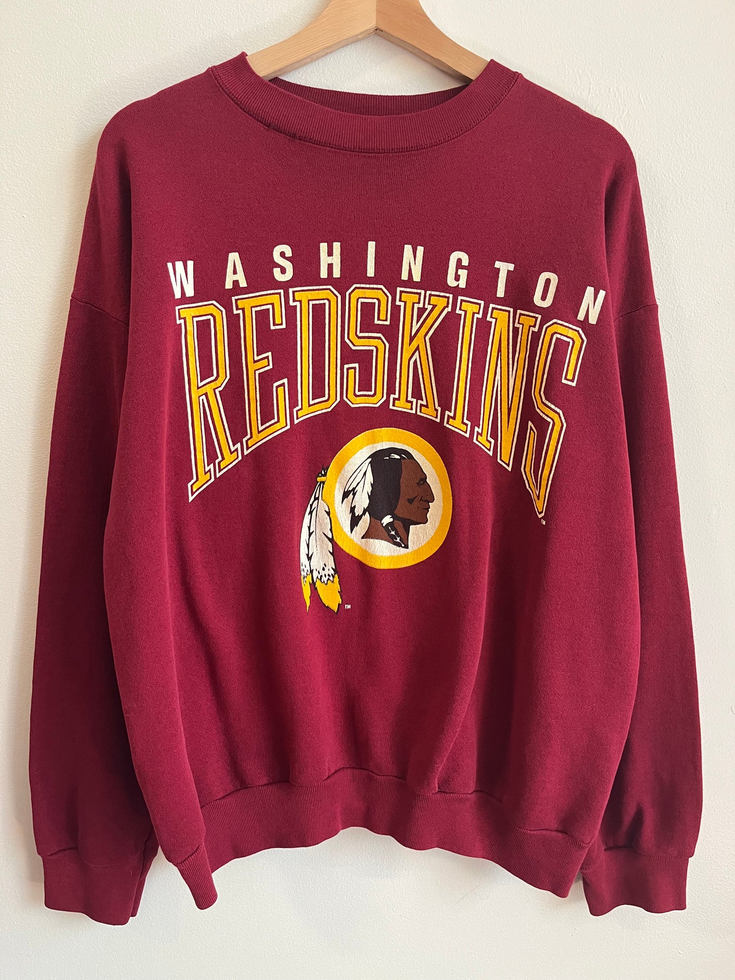 90s Washington Redskins Spell Out Crewneck (XL)