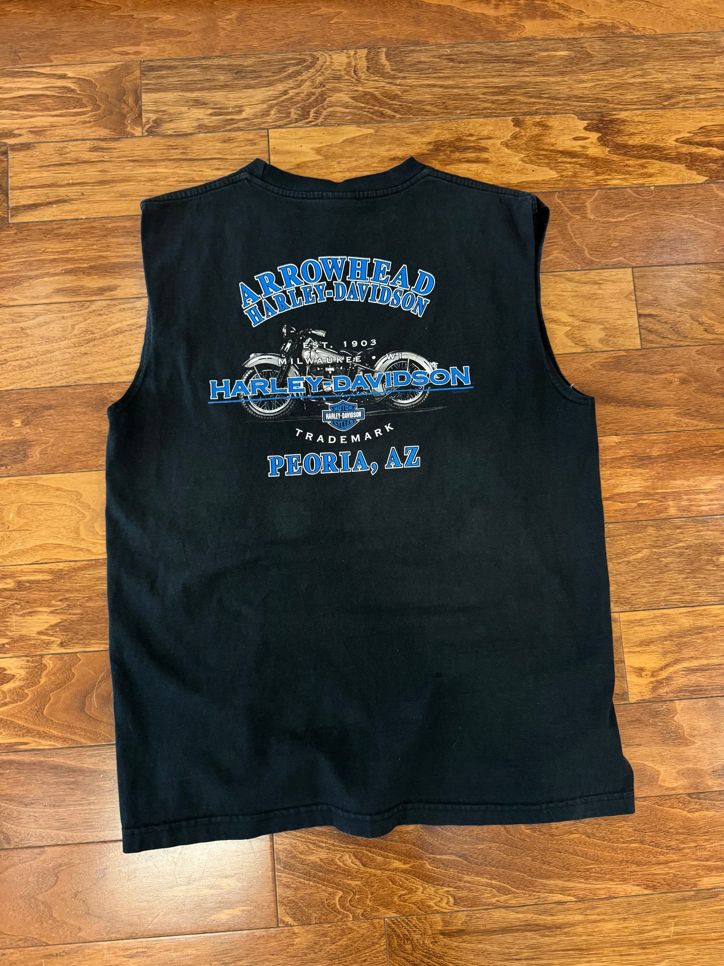 2005 Harley Davidson Peoria, AZ Cut Off Shirt (XL)