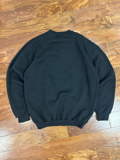 90s Chicago Bulls Vintage Logo 7 Embroidered Crewneck (L)