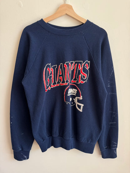 1990 New York Giants Vintage Paint Splatter Crewneck (XL)