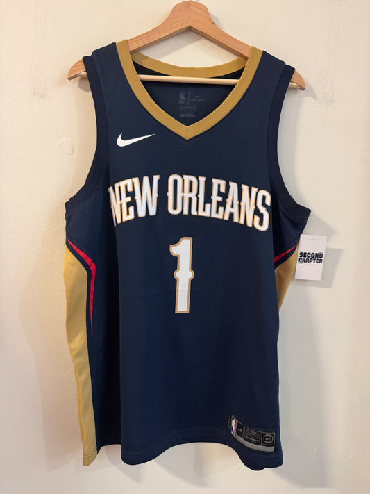 2018 New Orleans Pelicans Zion Williamson Nike Swingman Jersey (L)