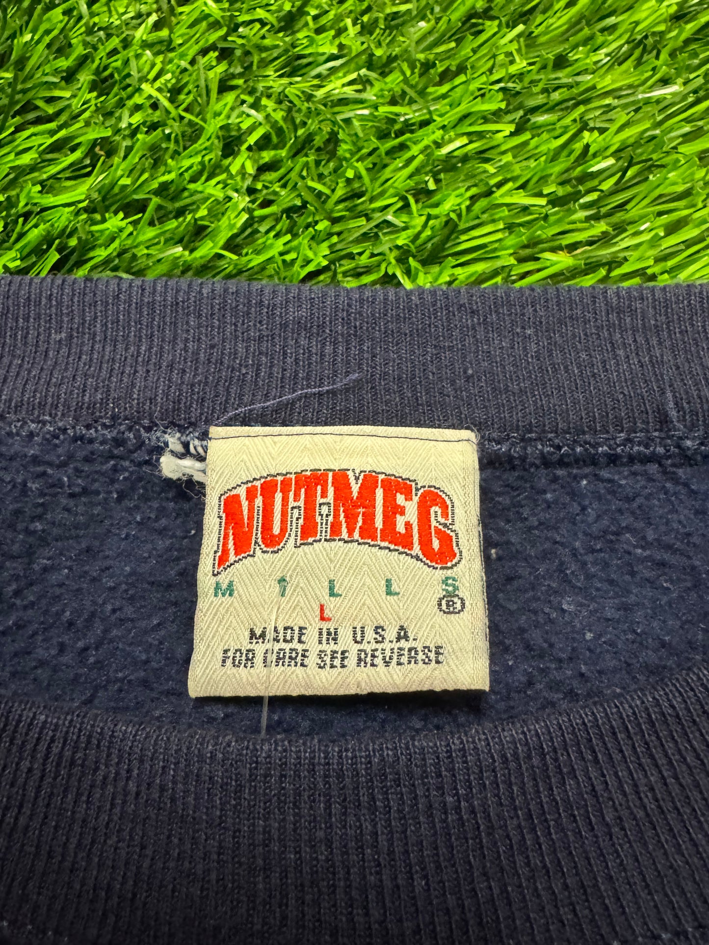 1991 Atlanta Braves World Series Vintage Nutmeg MLB Crewneck (L)
