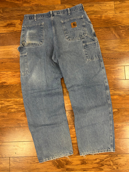 2001 Carhartt Carpenter Jeans (38 x 32)