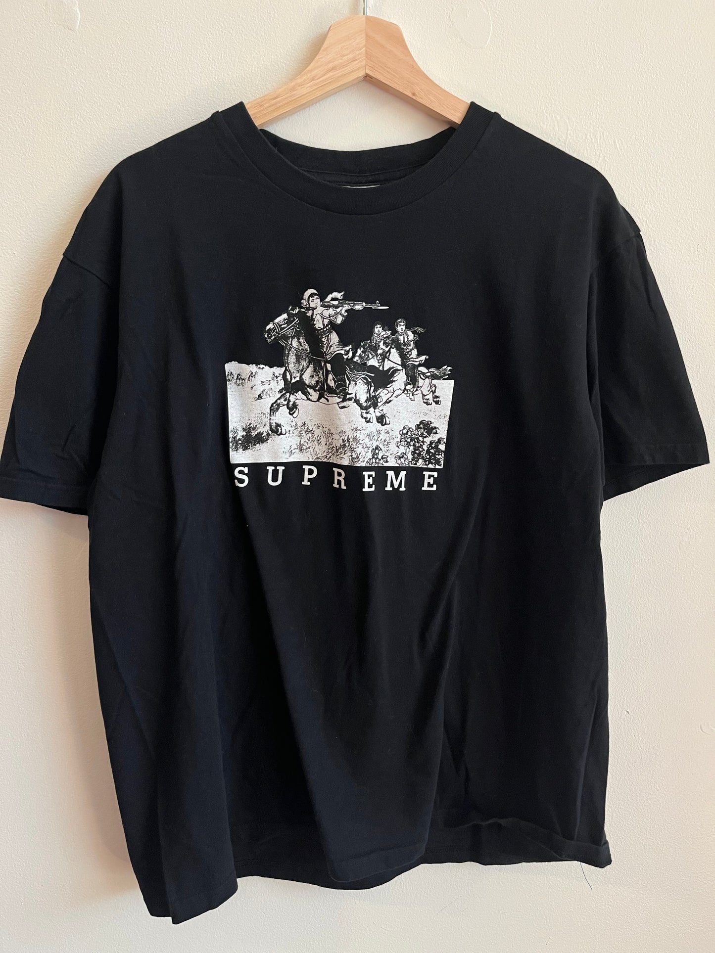 2019 Supreme Riders Black Tee (L)