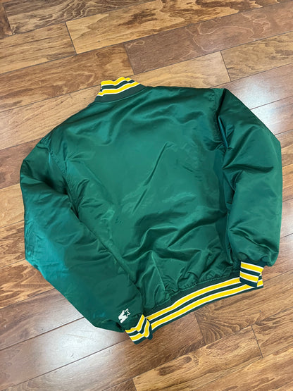 90s Oakland A's Athletics Vintage Starter MLB Satin Jacket (L)