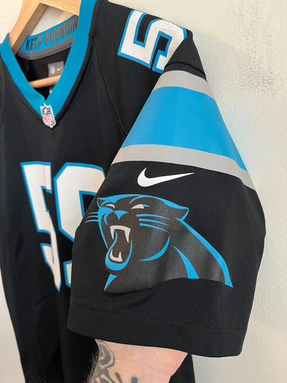 2016 Carolina Panthers Luke Kuechly Nike Jersey (Youth L)