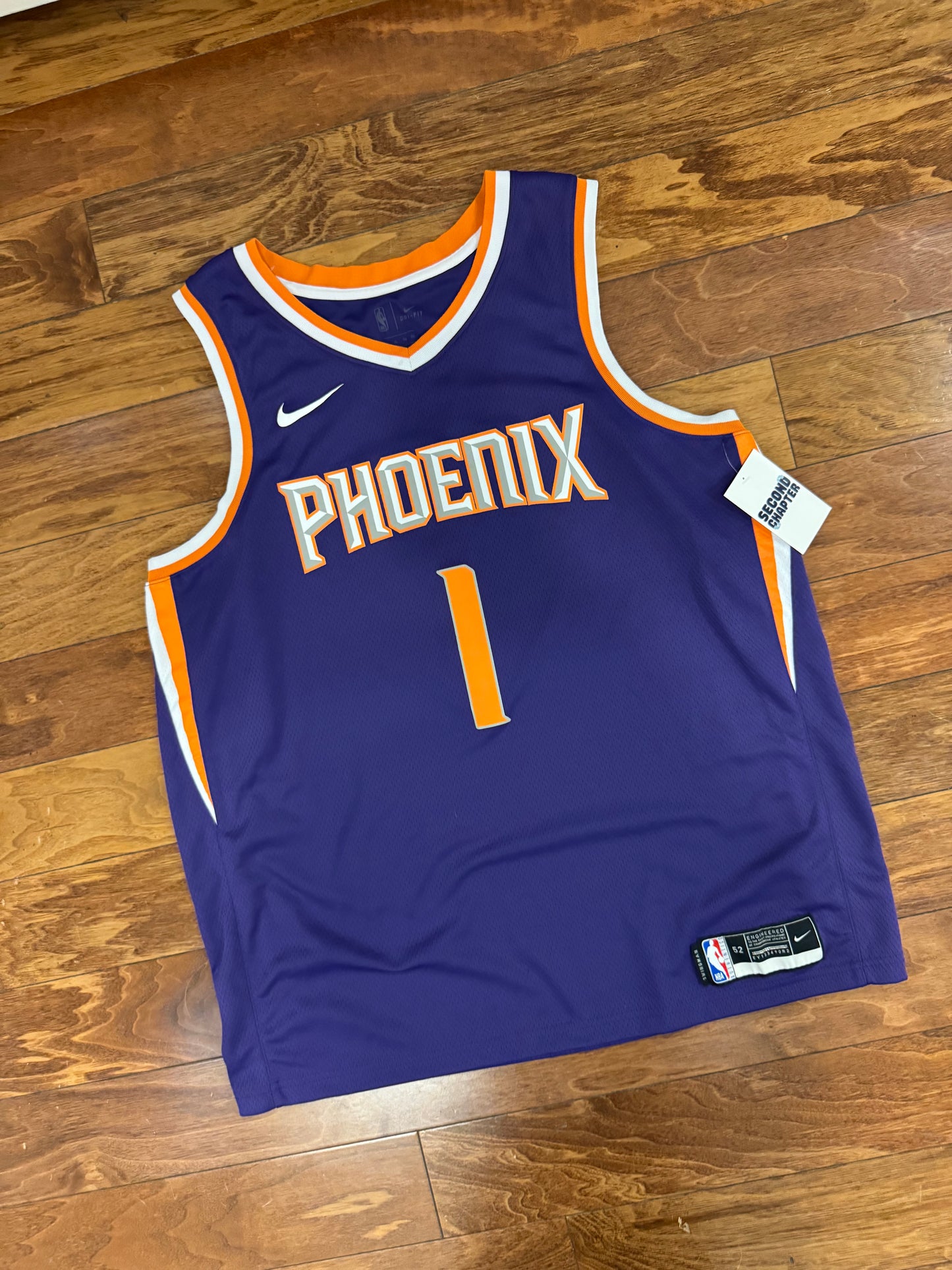 2020 Phoenix Suns Devin Booker Nike Basketball Jersey (XL)