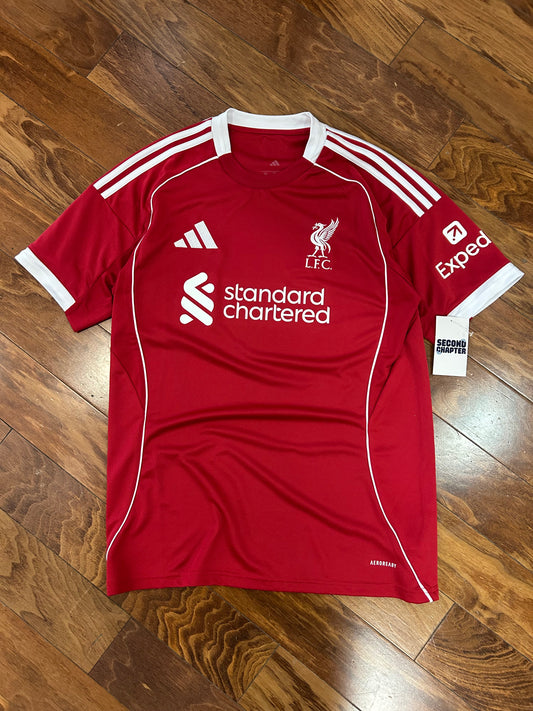 Liverpool FC Adidas Deadstock Soccer Jersey 2025 Kit (M)