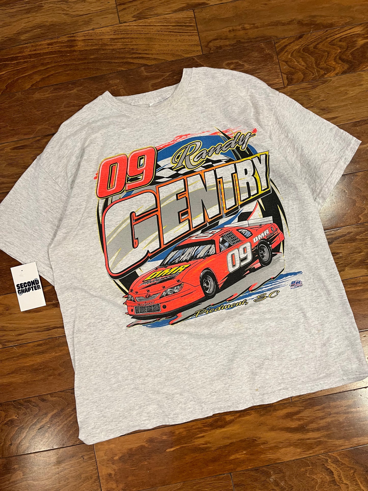 2009 Randy Gentry Front/Back Racing Graphic Tee (L)