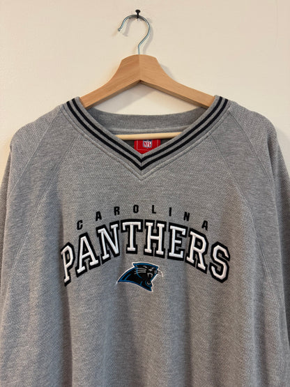 00s Carolina Panthers Embroidered NFL Crewneck (XL)