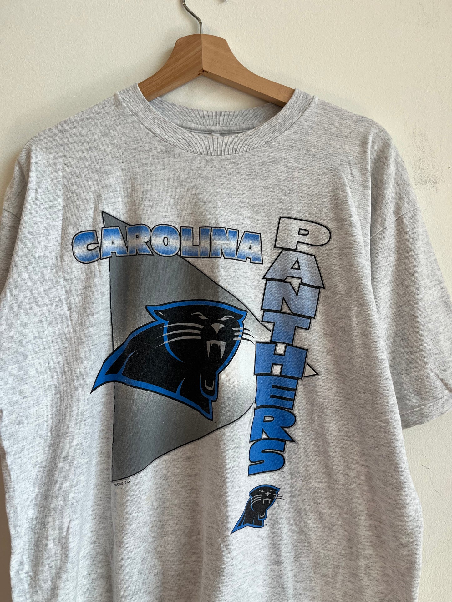 1993 Carolina Panthers Starter Vertical Spell Out Tee (L)