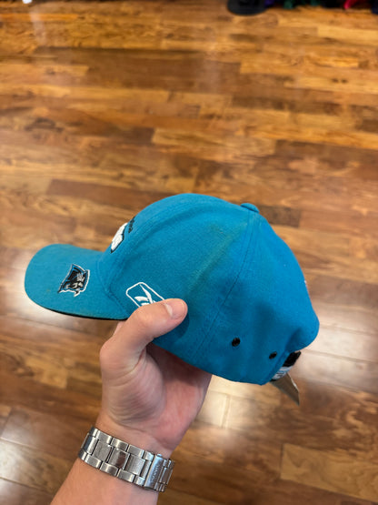 00s Carolina Panthers Deadstock Blue Spell Out Hat (OS)