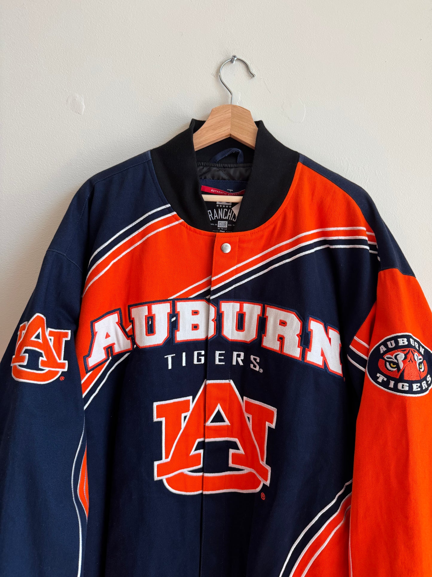 00s Auburn Tigers Vintage Racing Jacket (XXL)
