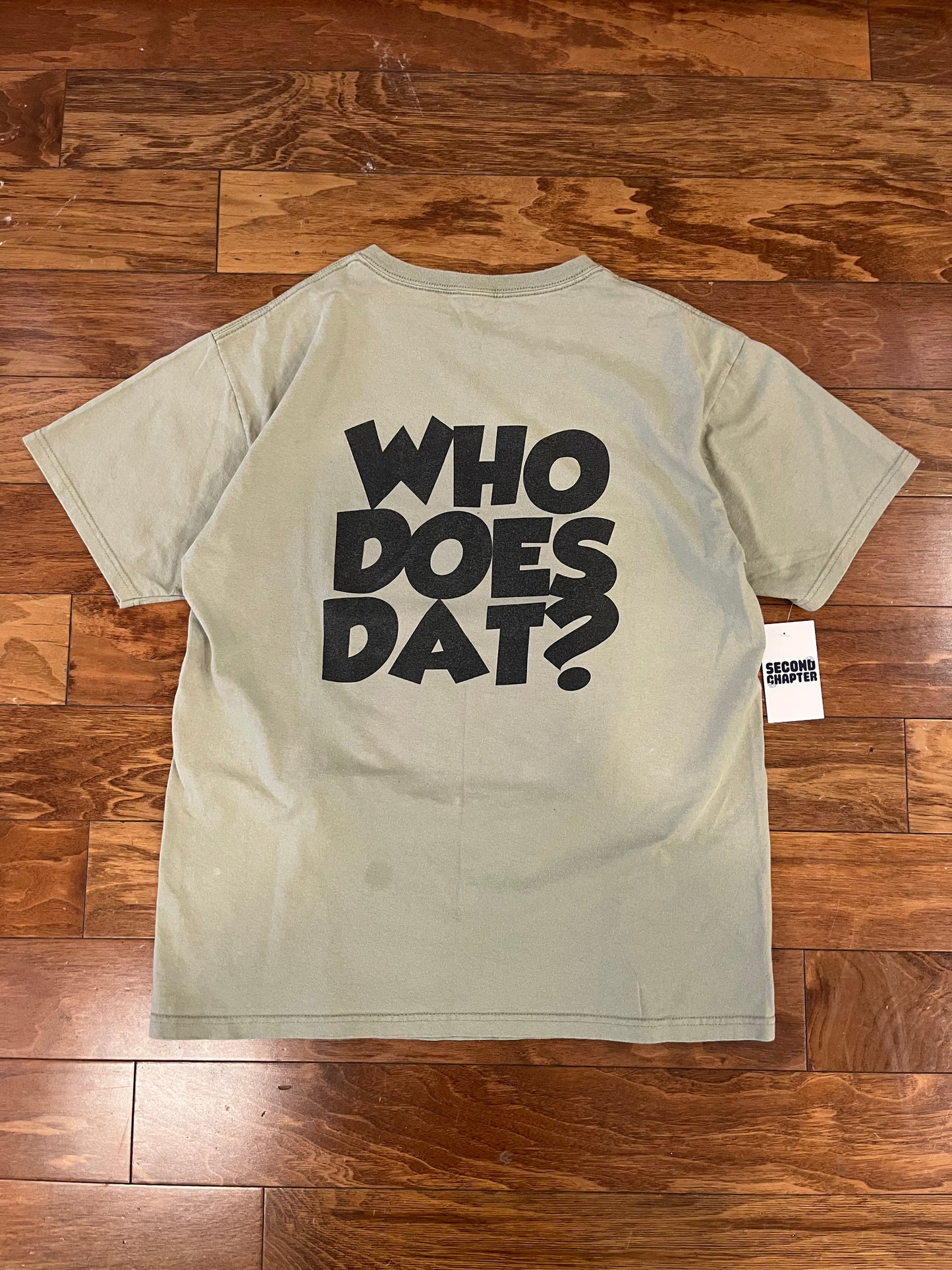 00s Black Bike Week "Who Does Dat" Tee (L)