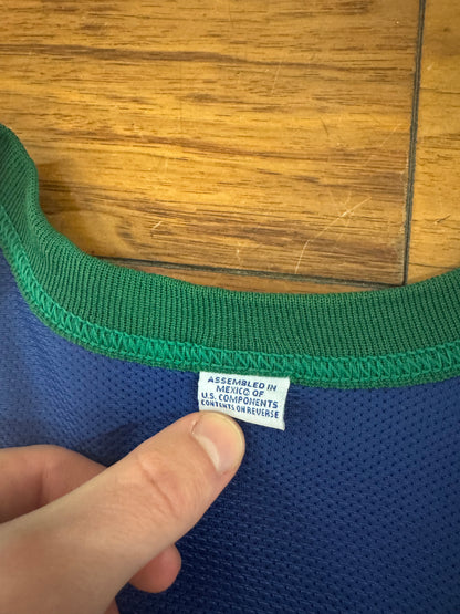 90s Dallas Mavericks Jason Kidd #5 Champion Vintage NBA Jersey (M)