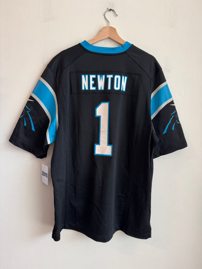 2010s Carolina Panthers Cam Newton Nike Home Jersey (XL)
